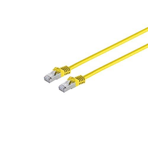 S/CONN Maximum Connectivity - Patchcâble S/FTP Cat 7 jaune 2,0m - Référence 75512-Y_0
