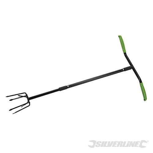 Cultivateur agricole 950 mm Silverline 231329 - résistant à la corrosion avec tête en acier peint par poudrage_0