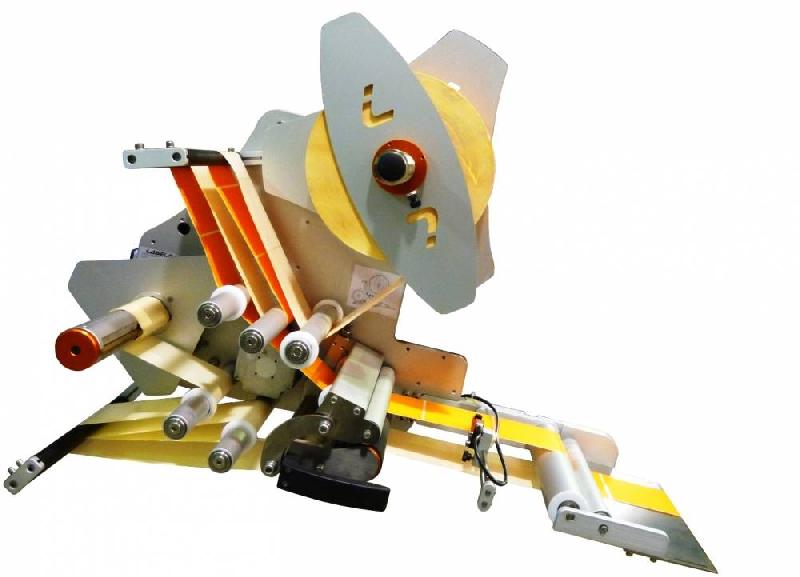 Étiqueteuse automatique industrielle avec réenrouleur motorisé - Labelx RM - deux moteurs pas-à-pas hybride et écran tactile_0