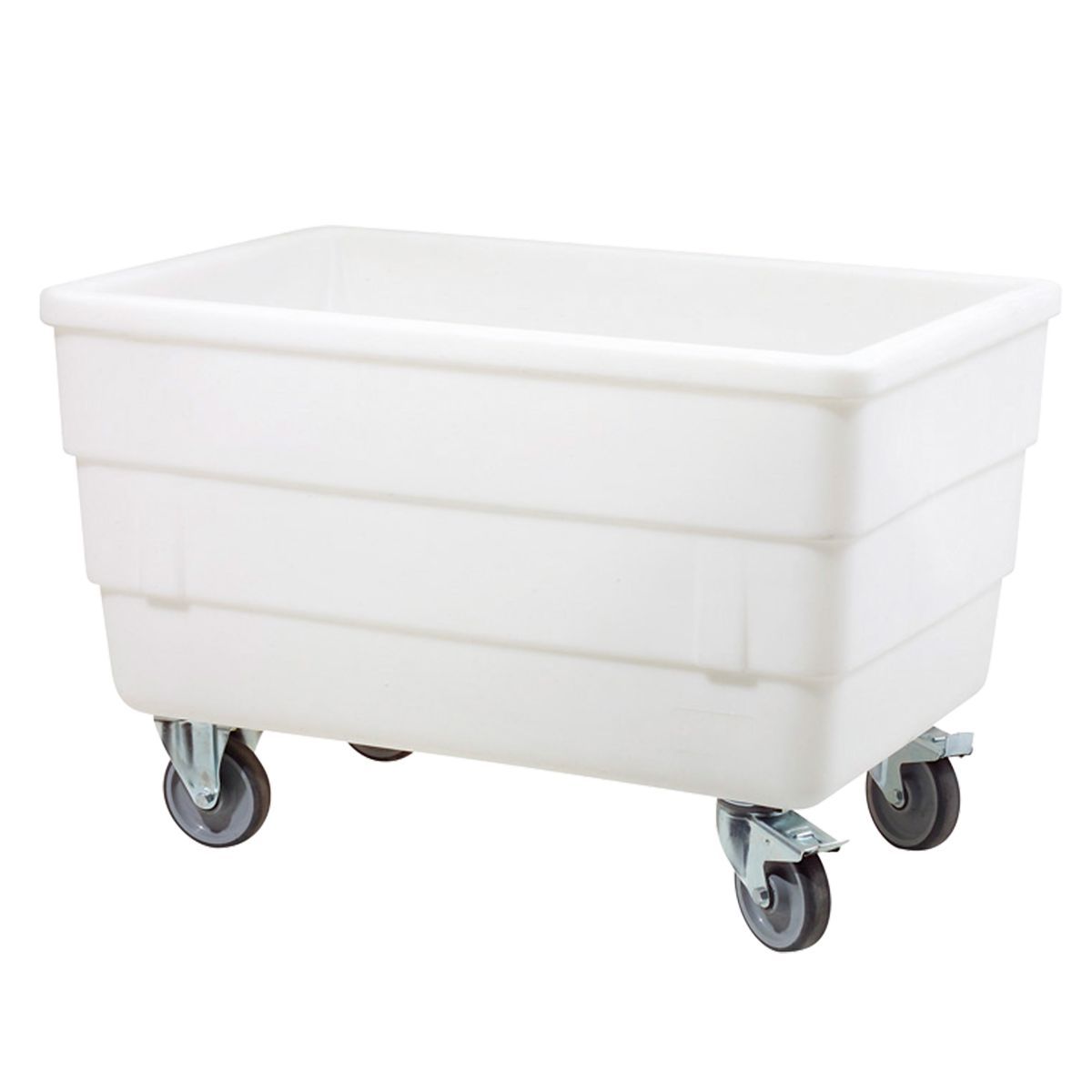 Bac double-paroi 310L - Blanc - Roues inox avec freins - Isolation thermique - Stockage sur palette_0