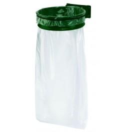 Collecteur de déchets Ecollecto - Réf 8057115 - acier poudré polyester - fixation murale ou sur poteau_0