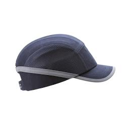 Coverguard - Casquettes de protection anti-heurts bleu marine aérées visière medium (Pack de 10) Bleu Marine Taille Unique - Taille unique bleu 545_0