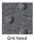 Dalles avec granulat minéral gris foncé - résine méthacrylate - conformes NFP 98-351_0