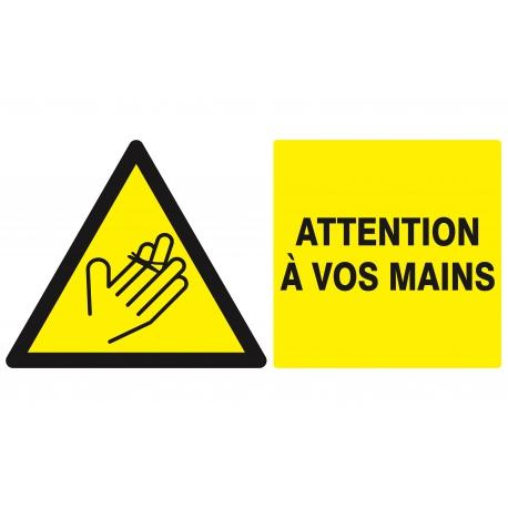 Danger, attention a vos mains 330x200mm TALIAPLAST | 621311_0