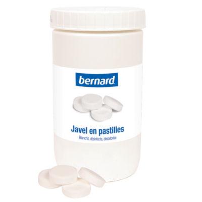 Javel nettoyantes désinfectantes Bernard en pastilles, boite de 300_0