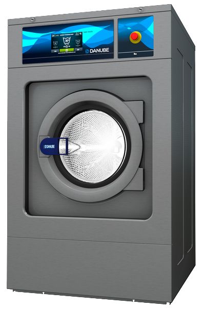 Lave-linge professionnel Danube WED 27 - capacité 27 kg - super essorage - cuve suspendue_0