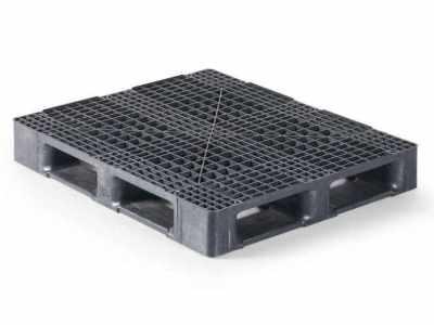 Palette  plastique  -  1000 X 1200 - Utilisable pour les fortes rotations - CUQPB1210HP6RR_0