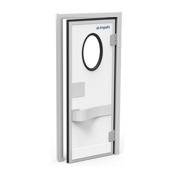 Porte va-et-vient industrielle injectée IW1 - 40mm polyuréthane - 1 ou 2 vantaux_0