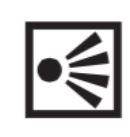 Panneau de signalisation touristique - idéogramme ID 19 - Point de vue_0