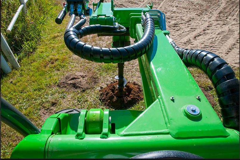 Tarière hydraulique multi-function drive unit A37190 - Avant Tecno Oy - modèle standard ou heavy duty, vrilles interchangeables_1