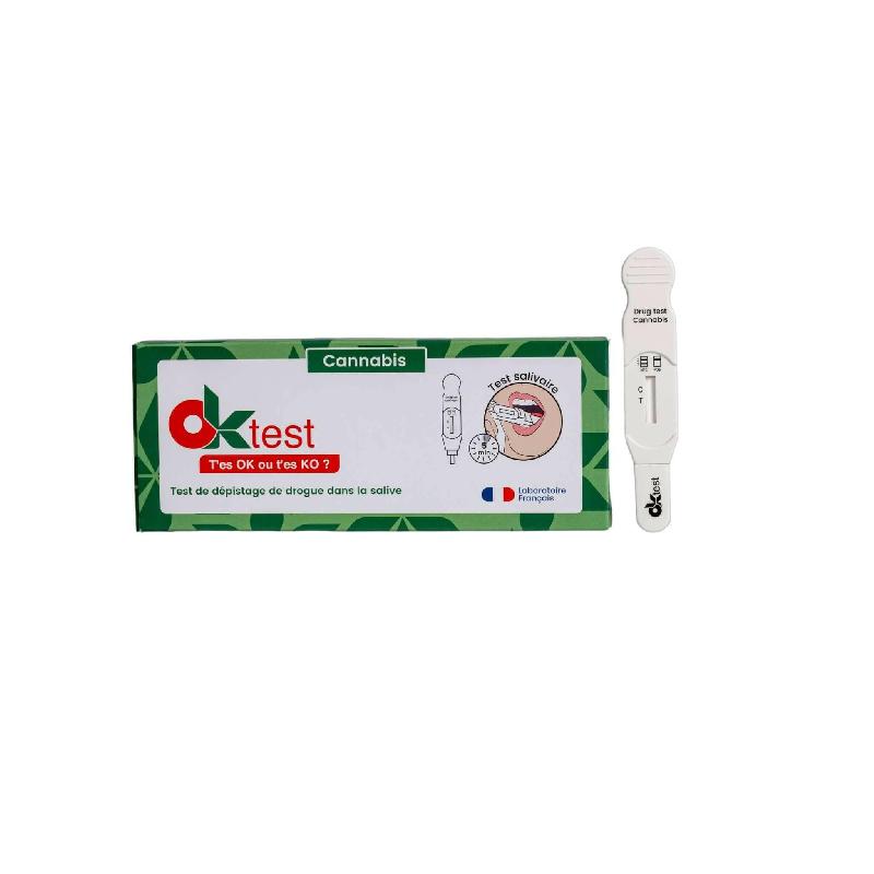 Test Salivaire Drogue OkTest® THC (Cannabis)_0