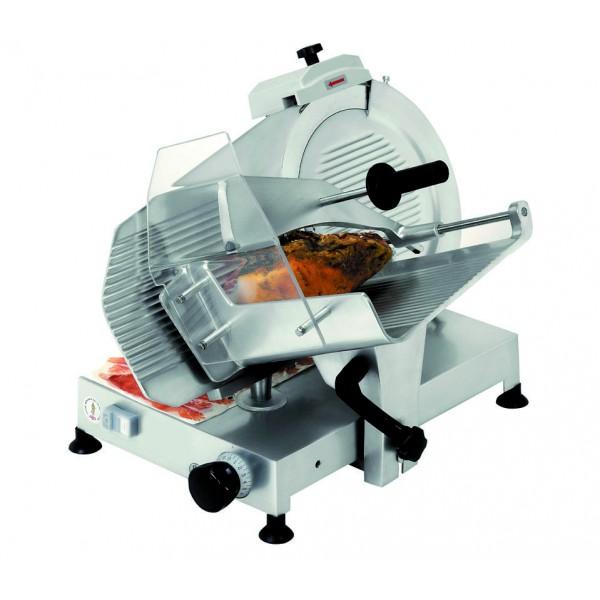 Trancheur manuel inox à gravité inox 230 V mono hauteur 530 mm ø lame 350 mm_0