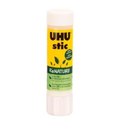 Tube de colle Stic blanc 8 g ReNATURE UHU_0