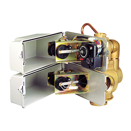 Vanne hydraulique Fleck 3900 - Pour adoucisseurs industriels - Résines alimentaires et raccords adaptés_0
