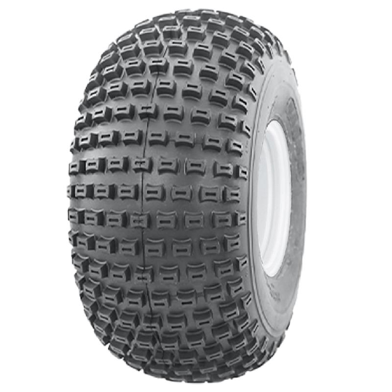 22x11.00 - Pneu 8 knobby sur jante 4 crampons - remorque ATV - P322 large dimpled studs._0