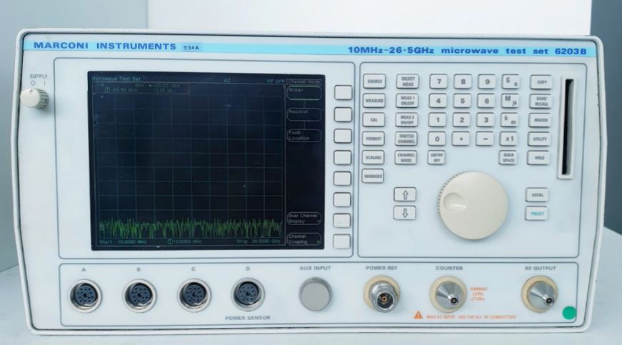 6203b - analyseur de reseau scalaire - aeroflex-ifr-marconi - 10mhz to 26,5ghz / 4 ch - analyseurs de signaux vectoriels_0