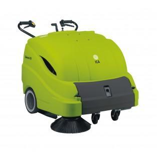 Balayeuse électrique auto-tractée 712 avec pack ICA - vibreur électrique et pression de brosse réglable_0