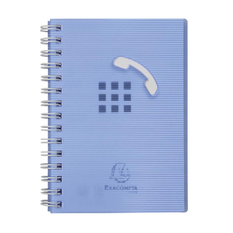 CARNET D'ADRESSES LINICOLOR 9 X 13 CM - COULEURS ASSORTIES - LOT DE 5