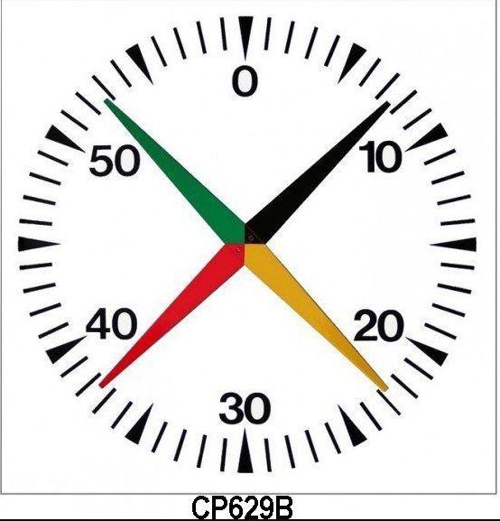 Chronomètre cruciforme à 4 aiguilles pour piscine cp629b - cpx_0