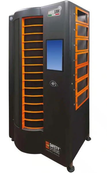 Distributeur automatique EPI et Armoire multifonction 2 en 1 - AD-Box XTK Link avec tambour rotatif et casiers de stockage_0