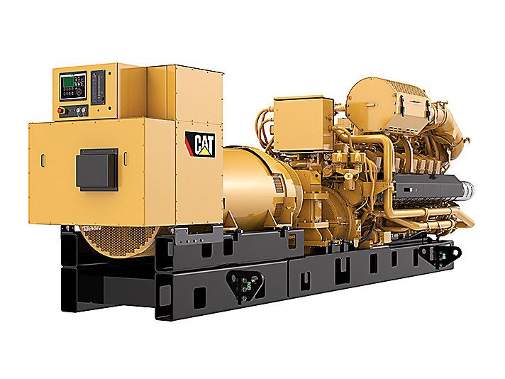 G3516h groupes électrogènes industriel à gaz - caterpillar -puissance continue maximale 1 419 kw à 2 027 kw_0