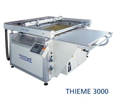 Imprimantes grand format Thieme 3000 - Sérigraphie à plat ¾ automatique avec options évolutives_0