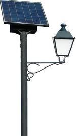 Lampadaire urbain solaire belepoque / led / 36 w / en acier galvanisé / 6.2 m_0