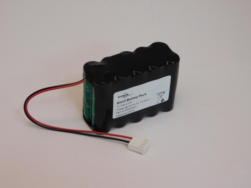 Batterie industrielle NiMH 10xAA 1AAM 10S1P ST2 12V 2Ah 6471 - Marque NX_0