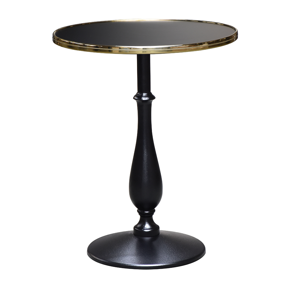 Table de restauration - piétement balustre 40 - plateau carré ou rond de 55 à 70 cm_0