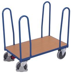 Chariot porte panneaux avec arceaux tubulaires - capacité 400 ou 500 kg - roues ESD anti-trace_0