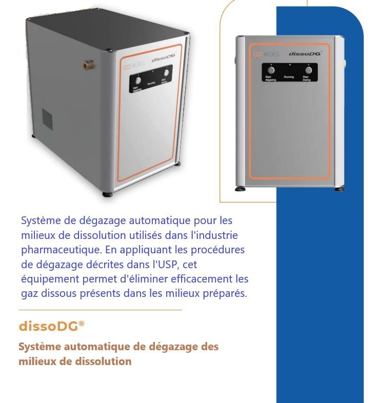 DissoDG - Système de dégazage des milieux de dissolution pour appareils d'analyse pharmaceutique_0
