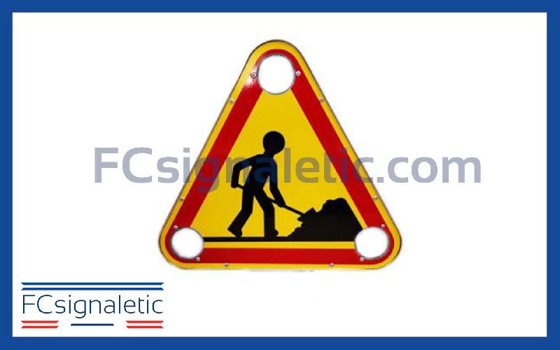 Face alu AK5 classe 1 pour triangle triflash 500_0