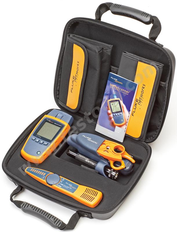 Vérificateur de câble et services VDV - Kit de vérification des raccordements FLNMS2-TTK - Fluke Networks_0