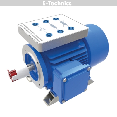 Moteur asynchrone monophasé - GE-M010 - auto-démarrant à condensateur - 0,9 kW - 2850 tr/min_0