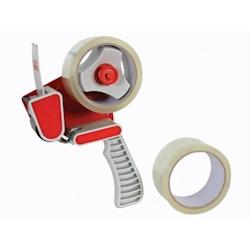 Perel Dérouleur professionnel, pour ruban d'emballage, utilisation intensive, avec 2 rouleaux. - DTDIS2T_0