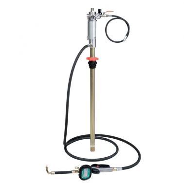 Pompe pneumatique - Distribution d'huile - Ref. HU 0518 - Pour huiles densité max 130 SAE - Compatible antigel - Débit 18L/min_0