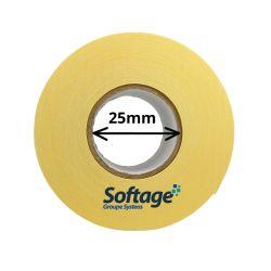 Rouleau de 2580 étiquettes 51x25mm thermique mandrin 25mm ø127mm -tdb251251x25e2580_0