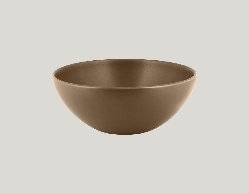 BOL ROND MARRON PORCELAINE Ø 20 CM GENESIS RAK