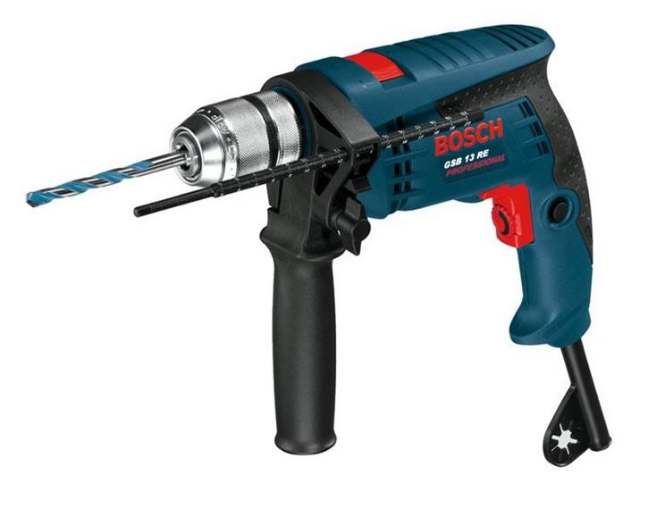 Perforateur & Burineur BOSCH GSB 13 RE (0.601.217.103) - 301W, sans clé, 2800 tr/min, 44800 bpm_0