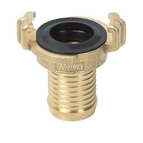 Raccord express droit Ribimex PER Tubo 38 mm en laiton avec joint PRA/RPB.4521_0