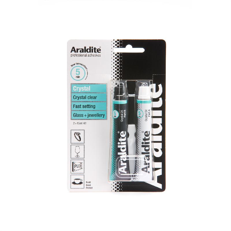 ARALDITE® Crystal Colle double composants (transparente) - 15ml x 2_0