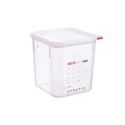 Araven GastroNorm Basic GN 1/9 Récipient en polycarbonate - 0,9 litres - cm 17,6X10,8X10h - transparent plastique polypropylène BM125815_0