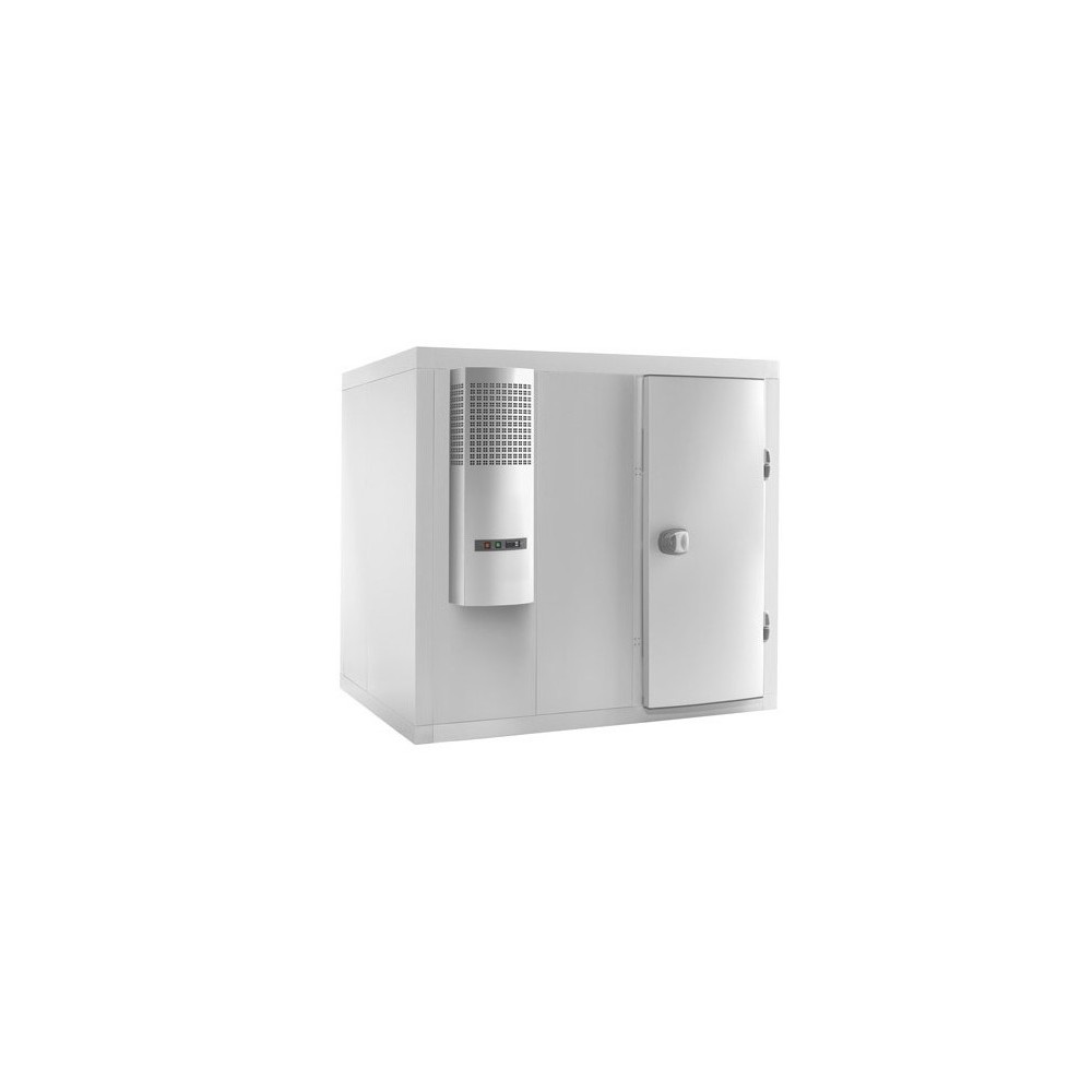 AT6715 - Chambre froide restauration positive avec panneaux, monobloc et sol inox - L2000 x P2600 x H2110 mm - Froid positif -4° à +4°_0