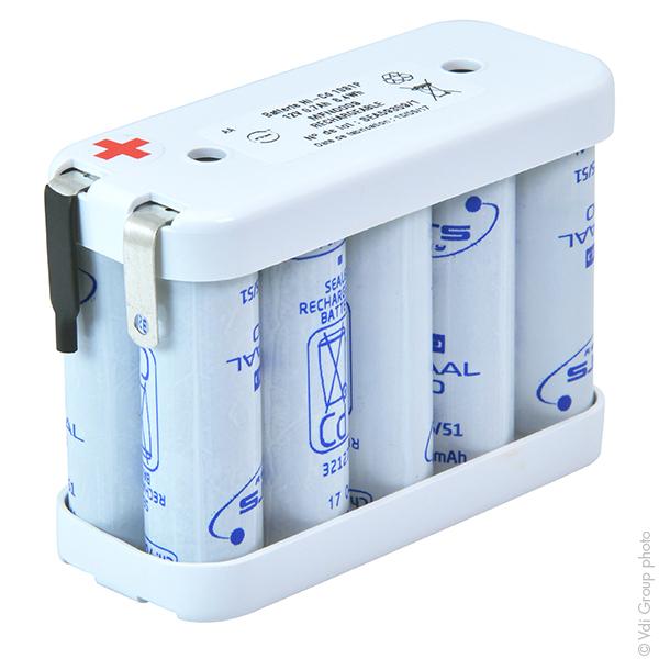 Batterie industrielle NiCd 10x AA VRE 10S1P ST2 - 12V 700mAh T2 - Marque NX_0