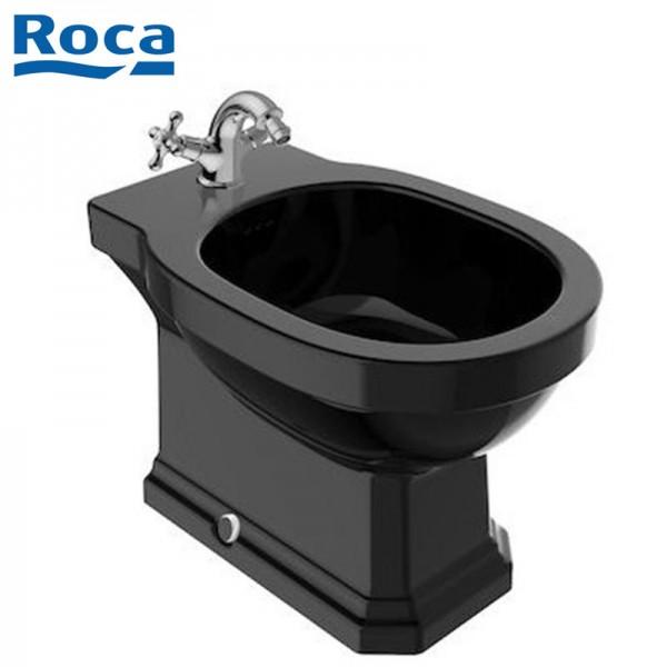 BIDET CÉRAMIQUE 3 TROUS NOIR CARMEN - ROCA A3570A4563