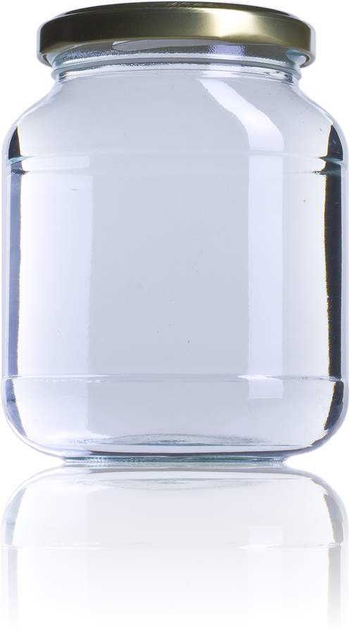 Bocal en verre ovale 370ml - Twist Off TO 66 - 008082-87_0