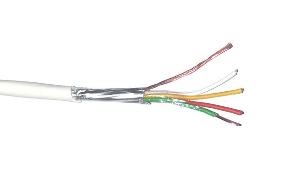Cable d'alarme souple conducteurs 100% cuivre 0.22mm² avec ecran_0