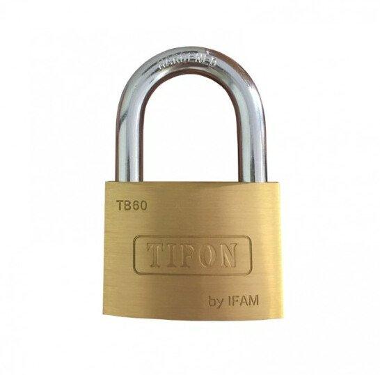 Cadenas laiton série TB-40 IFAM - ouverture s'entrouvrant - 2 clés - anse normale et longue_0