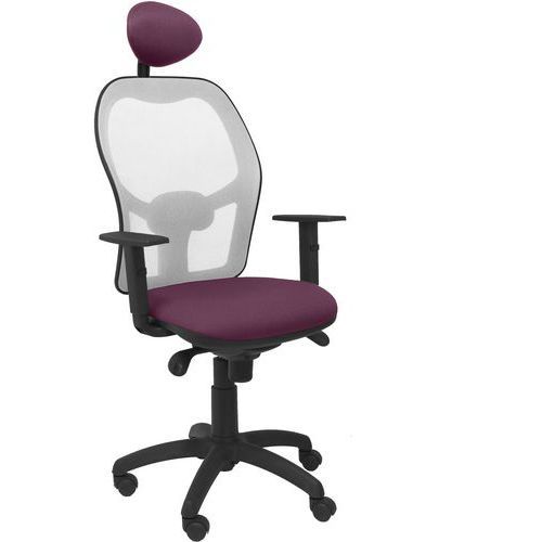 CHAISE JORQUERA AVEC APPUI-TÊTE GRIS/VIOLET - PIQUERAS Y CRESPO