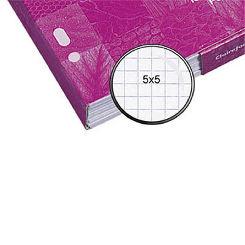 CLAIREFONTAINE 400 PAGES MOBILES 5X5 A4 (210 X 297 MM) BLANC 90G/M²